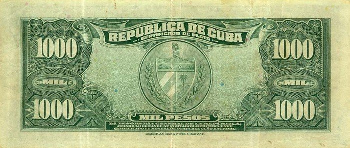 1000 Pesos 1944