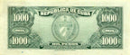1000 Pesos 1945