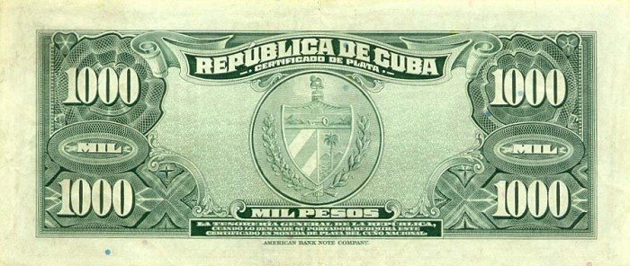 1000 Pesos 1945