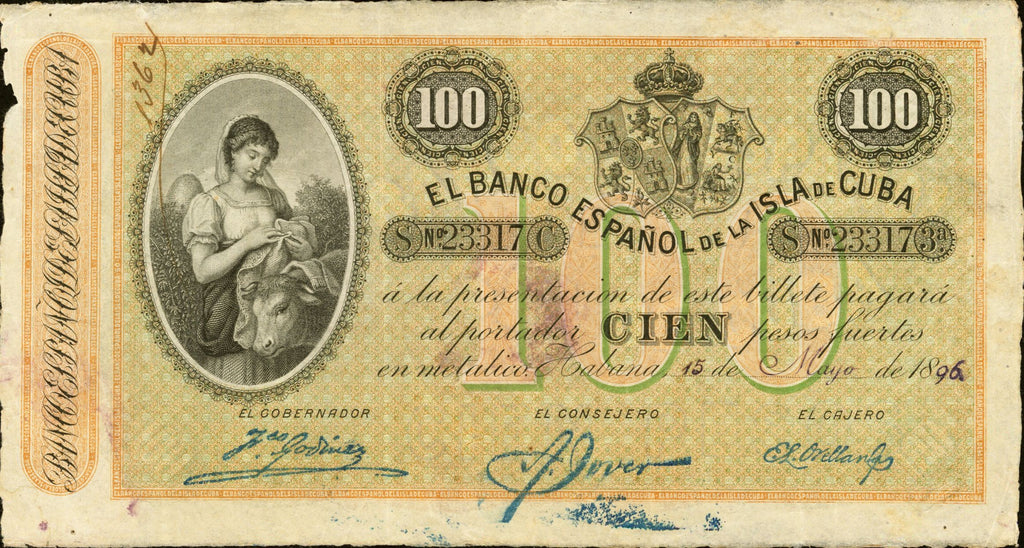 100 Pesos 1896