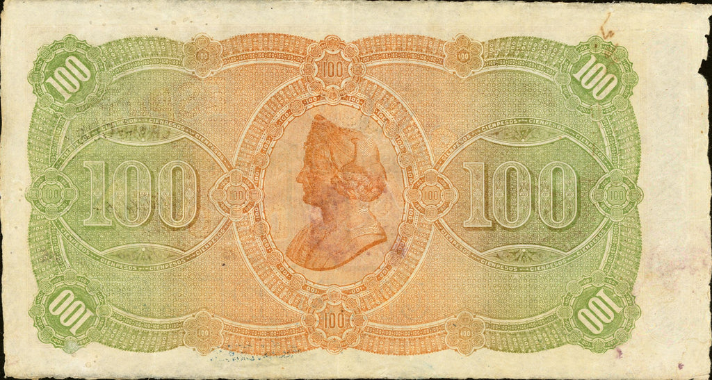 100 Pesos 1896