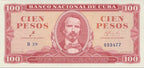 100 Pesos 1961 CHE