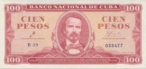 100 Pesos 1961 CHE