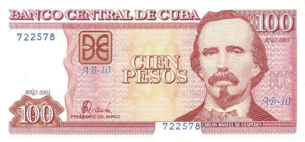 100 Pesos 2001