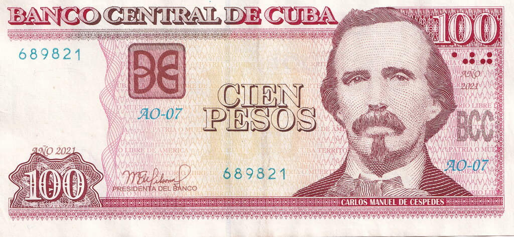 100 Pesos 2021