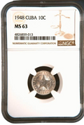 10C 1948 NGC MS63