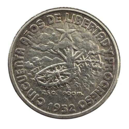 10C 1952 - 50 Aniversario de la Republica