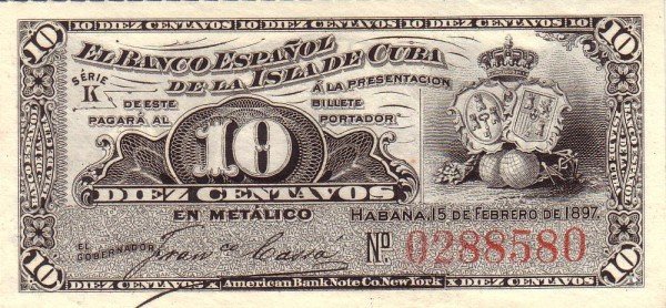 10 Centavos 1897