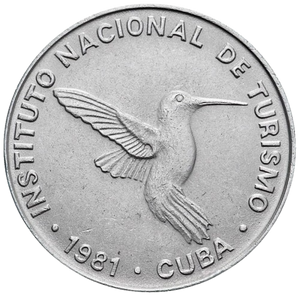 10 Centavos 1981 Intur - Denominación CON número 10