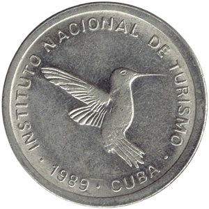 10 Centavos 1989 Intur - Magnética