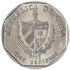 10 Centavos CUC 2009