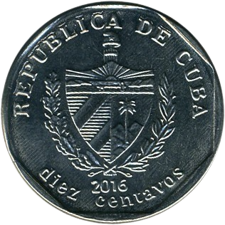 10 Centavos CUC 2016