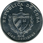 10 Centavos CUC 2016