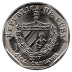 10 Centavos CUC 2017
