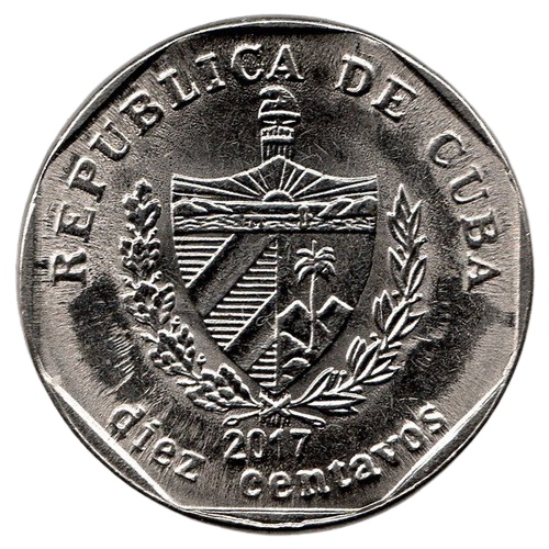 10 Centavos CUC 2017