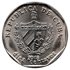 10 Centavos CUC 2018