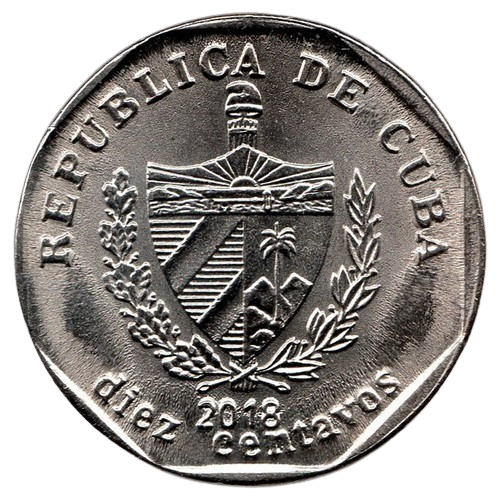 10 Centavos CUC 2018