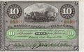 10 Pesos 1896 - Fecha impresa, sin sobreimpresión