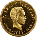 10 Pesos Oro 1915