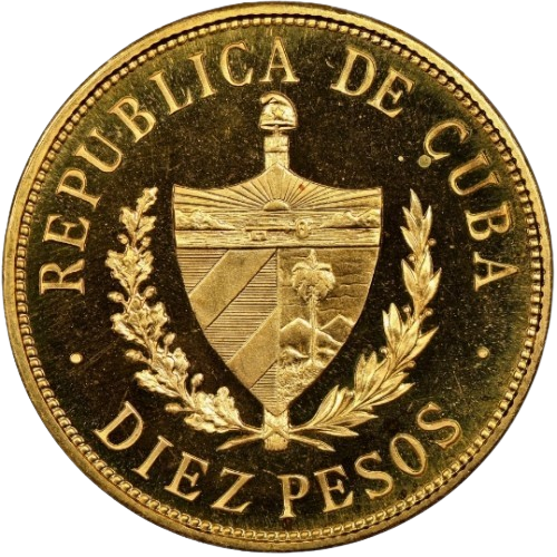 10 Pesos Oro 1915