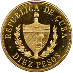 10 Pesos Oro 1915