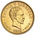 10 Pesos Oro 1916