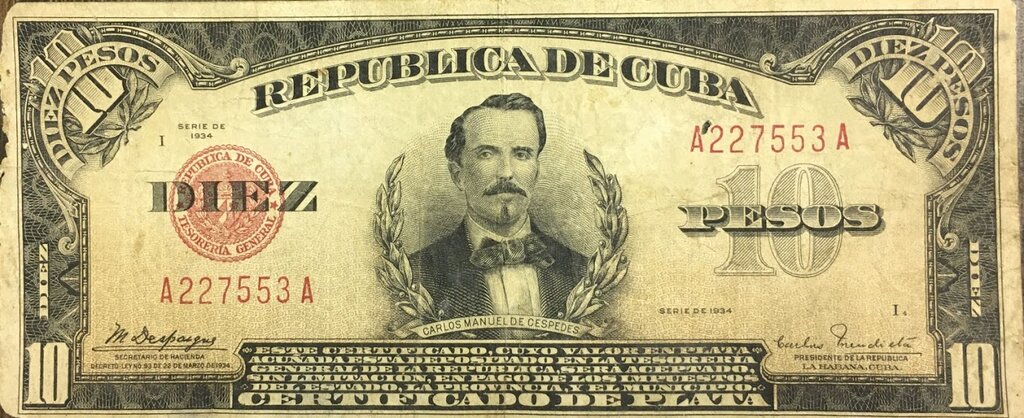 10 Pesos 1934