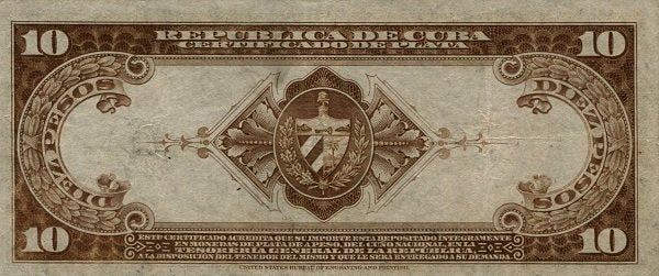 10 Pesos 1943