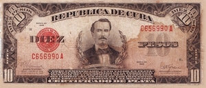 10 Pesos 1945