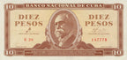 10 Pesos 1961 CHE