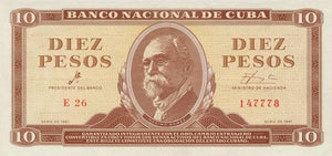 10 Pesos 1961 CHE