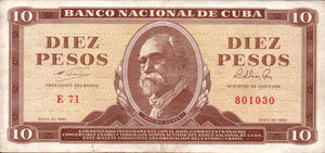 10 Pesos 1964