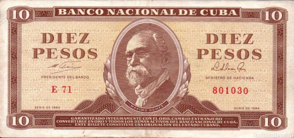 10 Pesos 1964