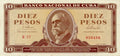 10 Pesos 1965