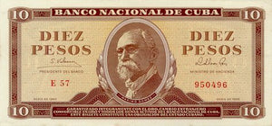 10 Pesos 1965