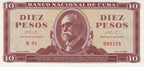 10 Pesos 1966
