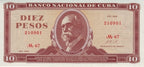 10 Pesos 1969