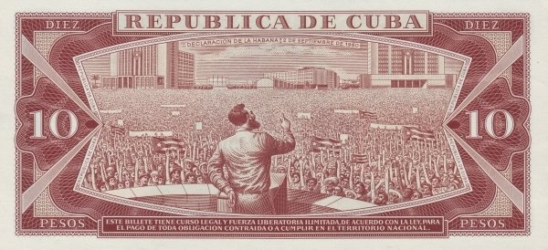 10 Pesos 1969