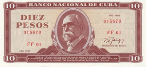 10 Pesos 1989