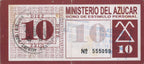 10 Pesos 1997-1998 MINAZ Bono de estimulo personal