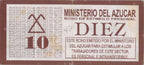 10 Pesos 1997-1998 MINAZ Bono de estimulo personal