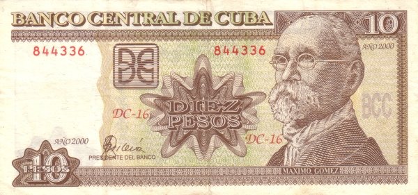 10 Pesos 2000