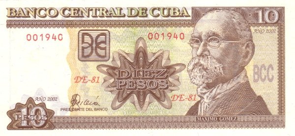 10 Pesos 2002