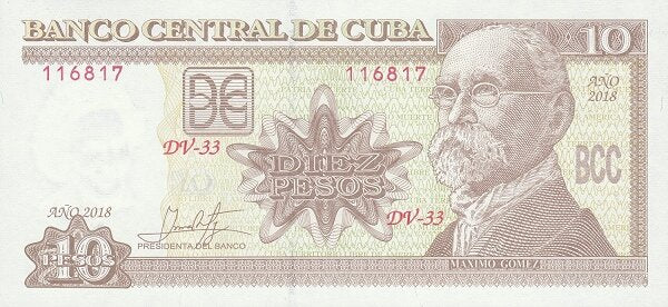 10 Pesos 2018