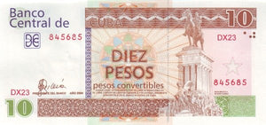 10 Pesos CUC 2004