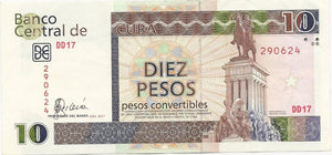 10 Pesos CUC 2007