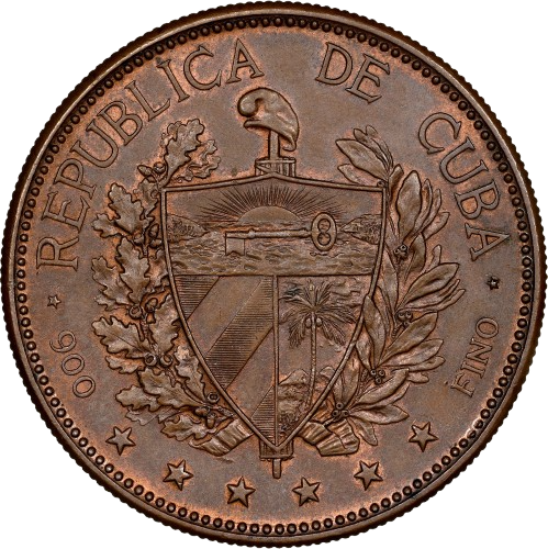 1897 Bronce Souvenir Type III Proof