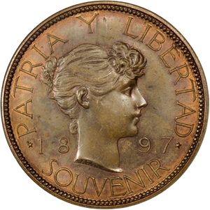 1897 Bronce Souvenir Type I PAT.97