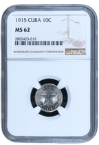 10C 1915 NGC MS62