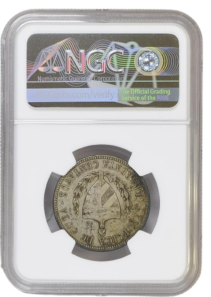 40C 1915 NGC XF40 - HIGH RELIEF